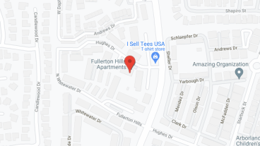 Fullerton Hills Apartments in google map