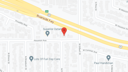 Map of the neighborhood around Francel Guest Home II