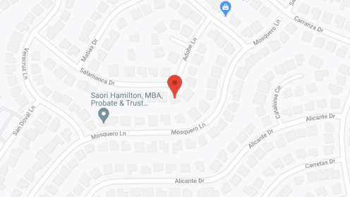 Map of the neighborhood around A Faithful Home