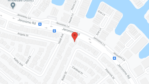 Map of the neighborhood around Victorian Rose