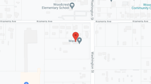 Map of the neighborhood around Johnson's Guest Home