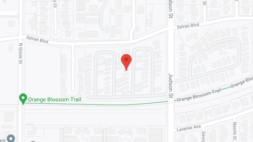 Map of the neighborhood around Sylvan Mobile Estates