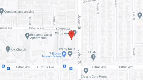 Map of the neighborhood around Citrus Arms