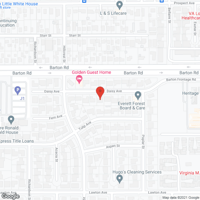 Madonna Crest in google map