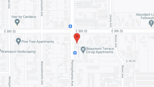 Map of the neighborhood around Rainbow Haven Guest Home