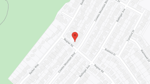 Map of the neighborhood around Independence House