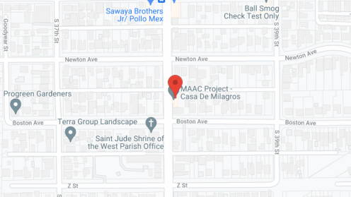 Map of the neighborhood around Casa De Milagros