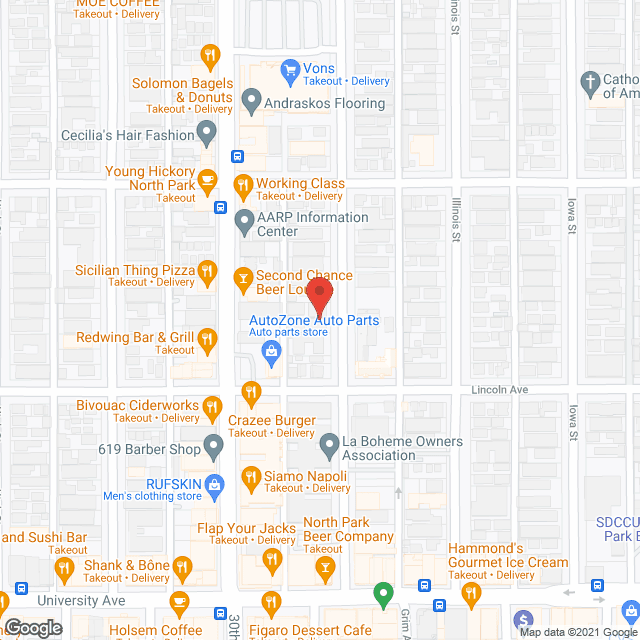 Queens Haven in google map