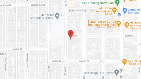 Map of the neighborhood around Golden Age Manor