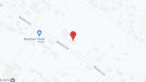 Map of the neighborhood around Chrystal Haven