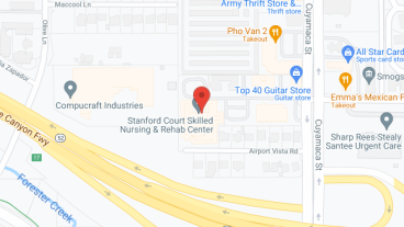 Stanford Court Nursing Center of Santee in google map