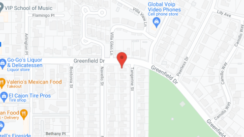 Map of the neighborhood around Garden Cottage