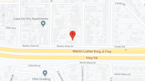 Map of the neighborhood around Casa De Oro Guest Home