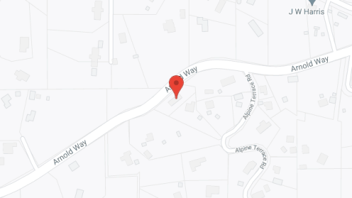 Map of the neighborhood around Alpine Terrace Board and Care