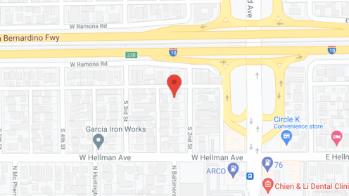 Map of the neighborhood around Katie's Boarding Care