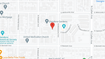 Glendora Gardens in google map