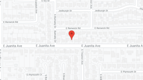 Map of the neighborhood around D and M Guest Home
