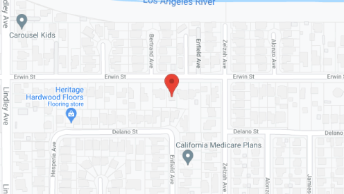 Map of the neighborhood around Helen's Haven