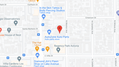 Map of the neighborhood around The Villas By Astoria Park