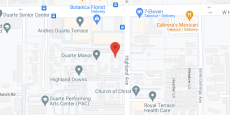 Duarte Manor in google map