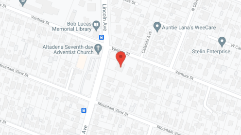 Map of the neighborhood around Hope Manor