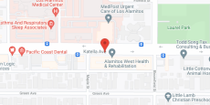 Alamitos West in google map