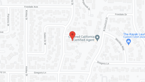 Map of the neighborhood around Fern Way Manor