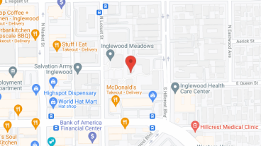 Inglewood Meadows in google map