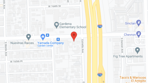 Map of the neighborhood around Hope and Unity Board and Care