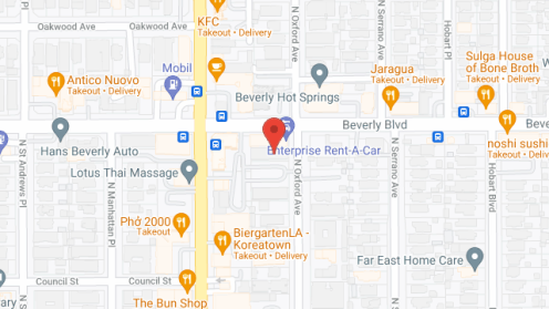 Map of the neighborhood around Oxford Lodge