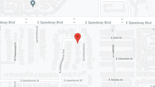 Map of the neighborhood around Care Search