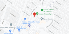 Tucson Estates in google map