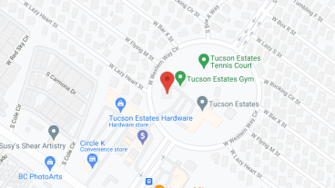 Tucson Estates in google map