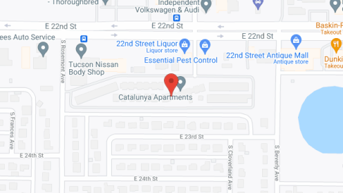 Map of the neighborhood around Mayfair Manor Apts