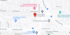 Flowing Wells Mobile Gardens in google map