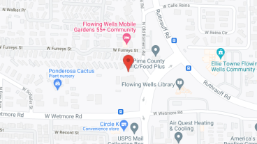 Flowing Wells Mobile Gardens in google map
