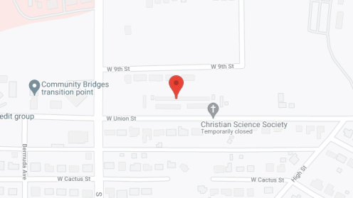 Map of the neighborhood around Ramona Morales Apartments