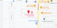 Chaparral Mobile Home Park in google map