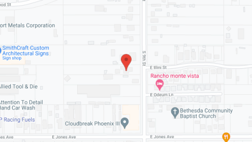 Map of the neighborhood around Palatrone Guest Ranch