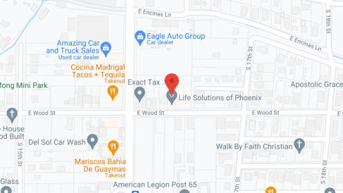 Map of the neighborhood around Jackson and Son Dormitory Inc