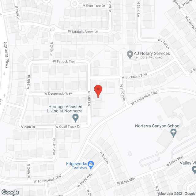 Helping Hand Residential Care in google map