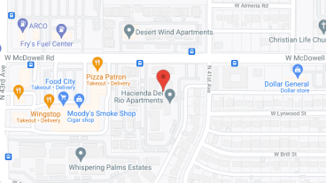 Hacienda Del Rio Apartments in google map