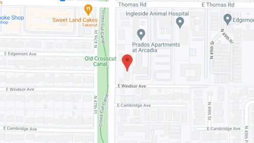 Map of the neighborhood around Country Manor