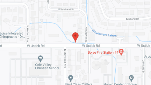Map of the neighborhood around Serenity Guest Home