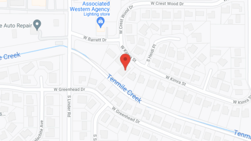 Map of the neighborhood around Beehive Kimra