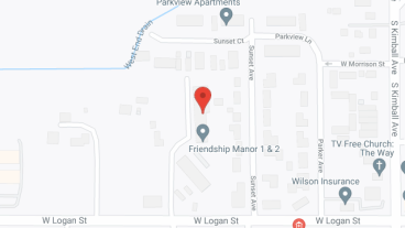 Friendship Manor Senior Apts in google map