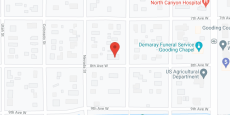 Diamond Peak of Gooding in google map