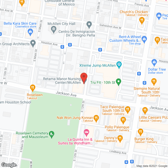 Retama Manor Nursing Ctr in google map