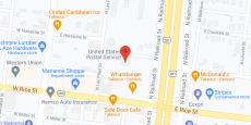 Los Encinos Elderly Project in google map