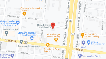 Los Encinos Elderly Project in google map